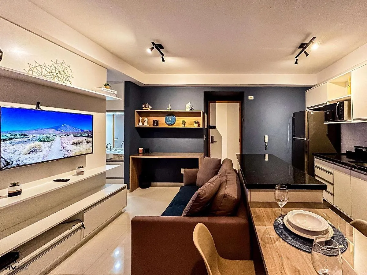 Apartmán Bela Cintra Blue - Quarto Separado Vaga E Metro