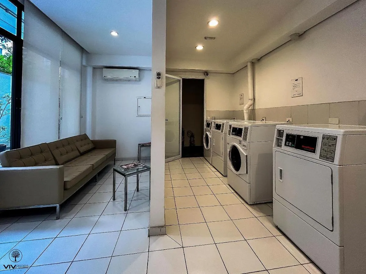 Bela Cintra Blue - Quarto Separado Vaga E Metro Apartmán São Paulo